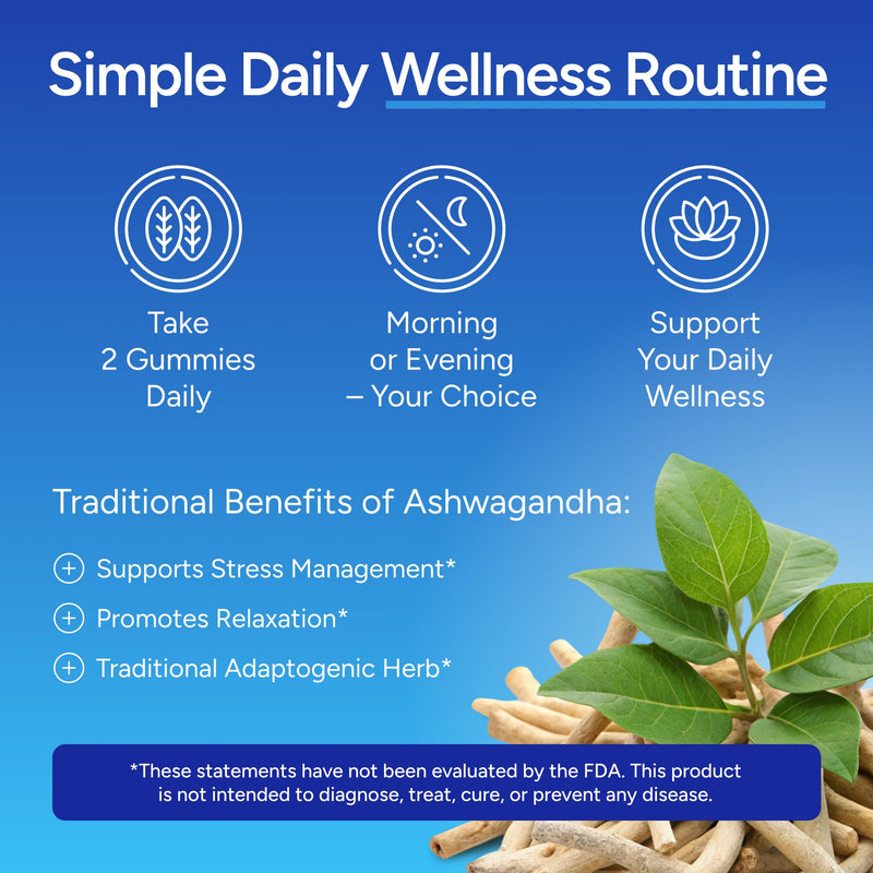 Sugar-Free Ashwagandha Gummies for Stress, Sleep & Mood Support - High-Potency 30:1 Ashwagandha Supplement Extract - Vegan Adaptogen Supplement for Women & Men, Natural Flavor, Plant-Based, 90 Gummies Natural Strawberry Flavor 90 Count (Pack of 1) - BeesActive Australia