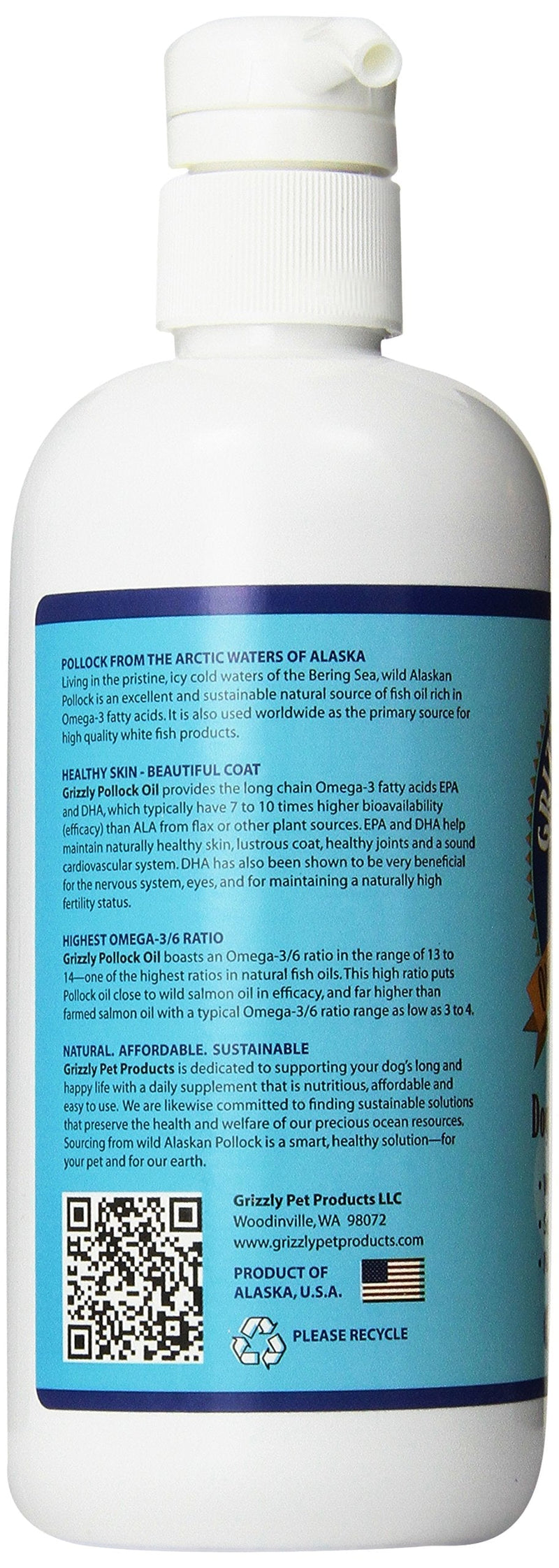 Oil Dog Food Supplement, 16 Ounce 16-Ounce - PawsPlanet Australia