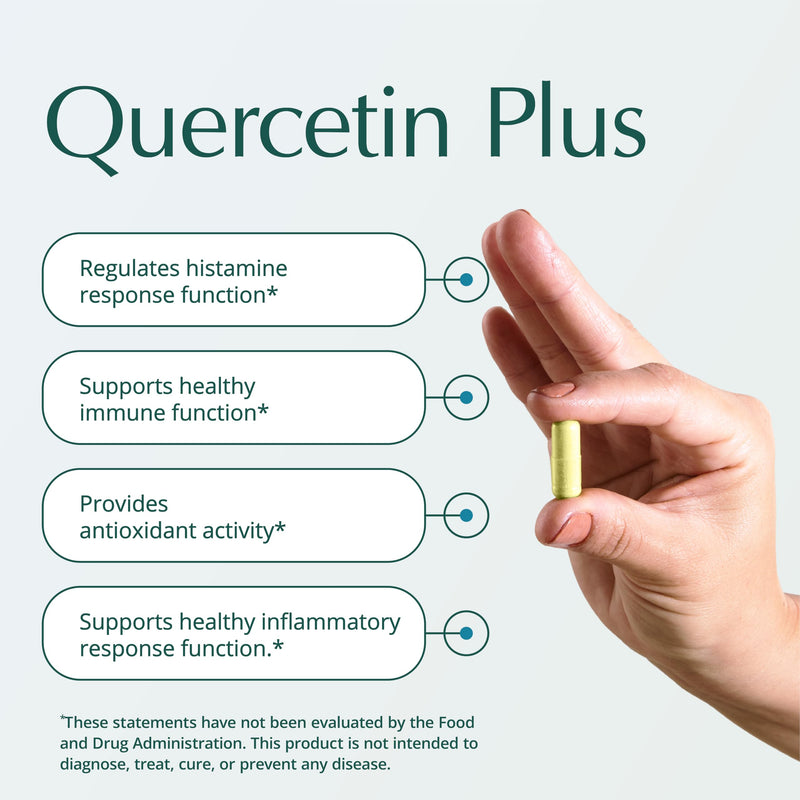 Natura Health Products Quercetin Plus Bromelain Vitamin C & Nettle 90ct | Flavonoid blend provides antioxidant activity and promotes a healthy immune and seasonal response, cellular health*