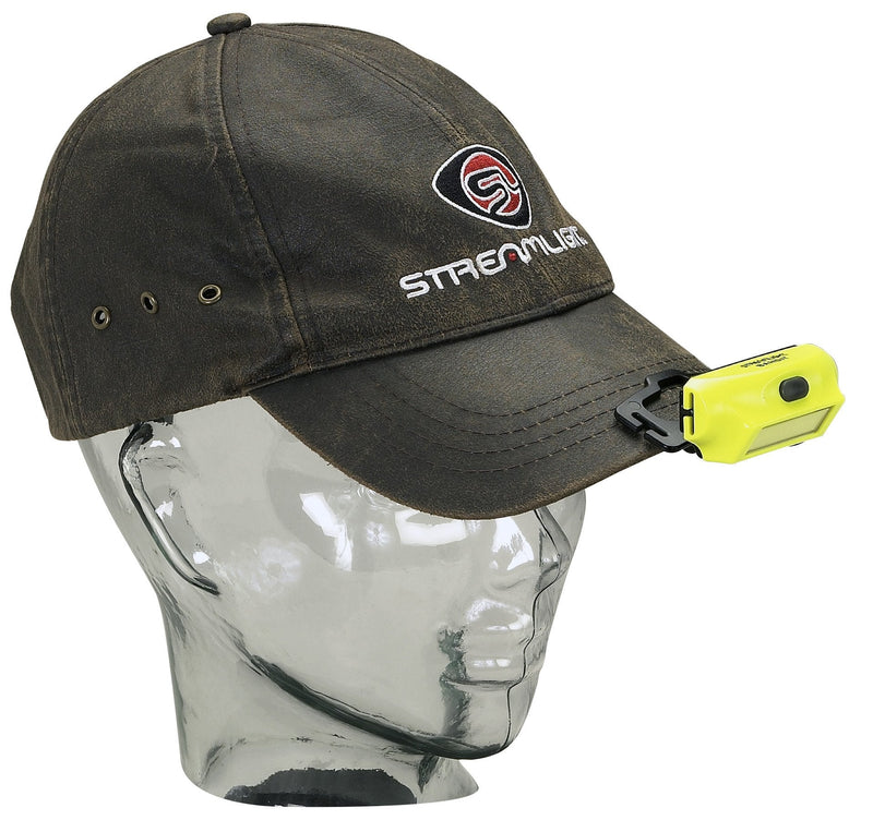 Streamlight 61702 Bandit 180-Lumen USB Rechargeable LED Headlamp with Elastic Head Strap, Clip, and USB Cable, Black