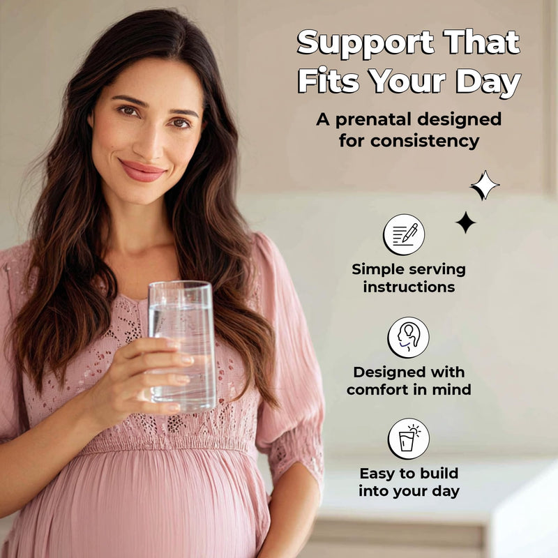 Future Kind Prenatal Vitamin - Pregnancy, Lactation, and Wellness Support with DHA & L-Methylfolate - Folate Supplement for Women with Vitamin D, E, Iron, Omega-3 and Biotin (60 Capsules)