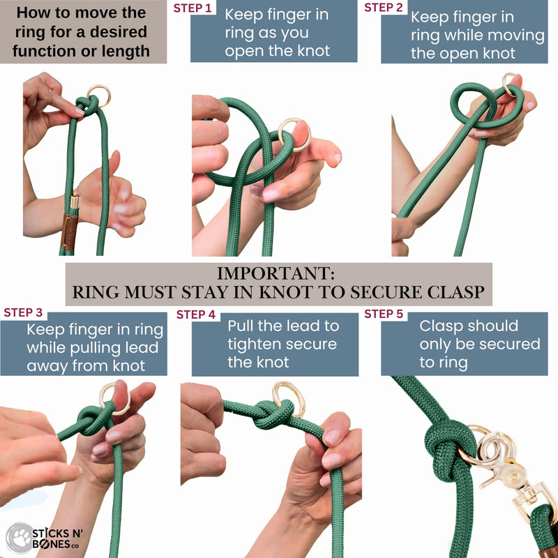 Hands Free Dog Leash, Waist Leash for Dog Walking, Running, Crossbody, Multifunctional, 2 Dogs, Dual Handle, Traditional Lead, Adjustable Lead 4.3ft - 7.5ft, 3/8" (10mm) Diameter. 8.2 FT (from Clasp to Clasp) x 3/8 inch (10mm) Hunter Green