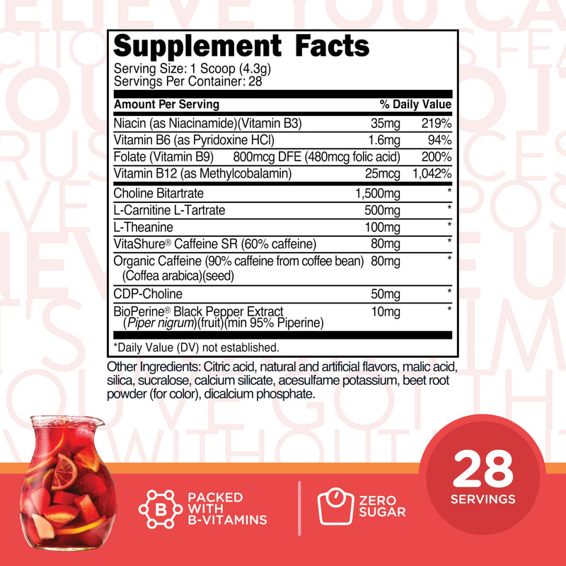 TransformHQ Everyday Boost Shot 28 Servings (Fruit Punch) - Non-GMO, Gluten-Free Fruit Punch 4.2 Ounce (Pack of 1)