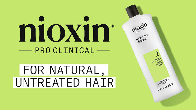 NIOXIN System 2 | Scalp Care | Shampoo | Hair Thickening | For Natural Hair 16.9 Ounce (Pack of 1)