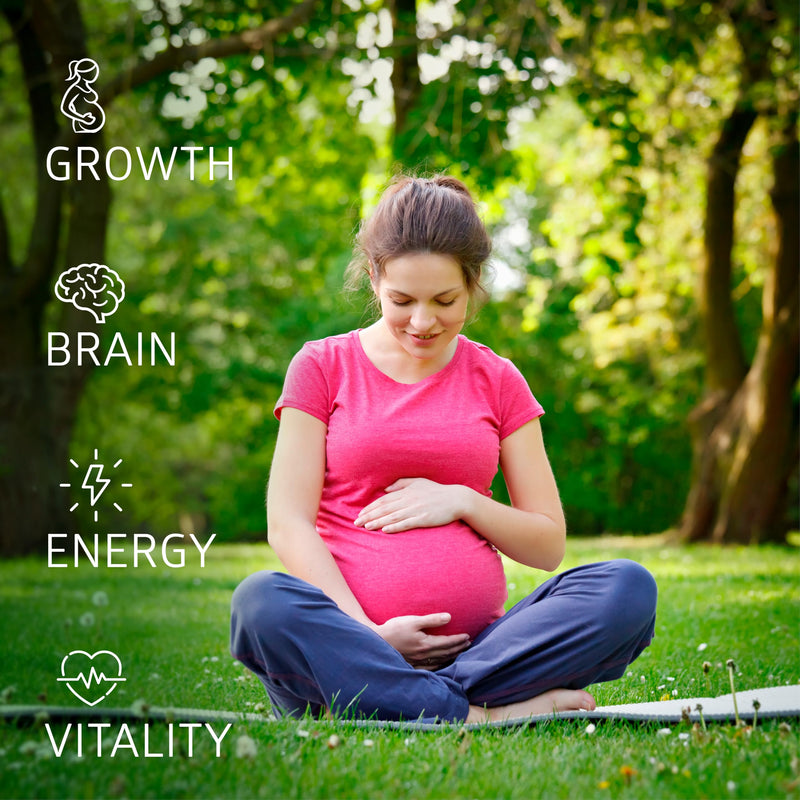 Centurion Health Bump Mini Complete Prenatal Vitamins for Women with Folate, Choline, Carbonyl Iron, Zinc, Vitamin D3 and Vitamin B12 for Fetal Development and Pregnancy Support, 30 Caps