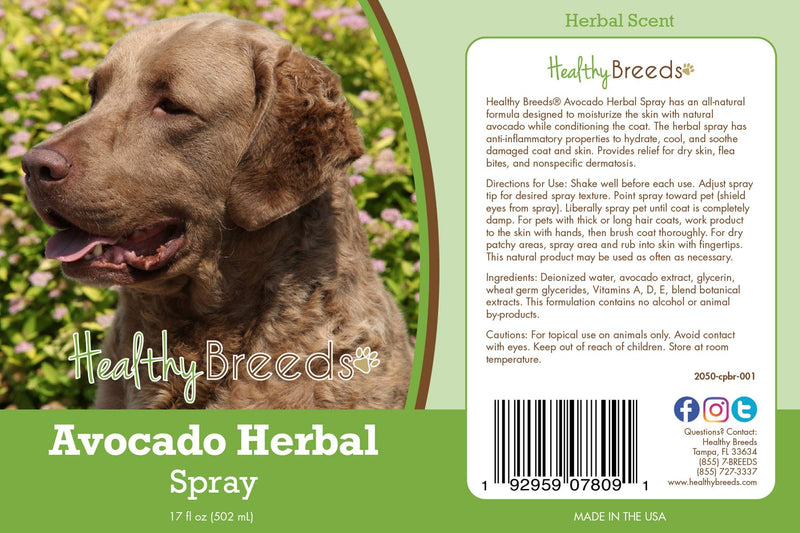 Healthy Breeds Chesapeake Bay Retriever Avocado Herbal Spray 17 oz