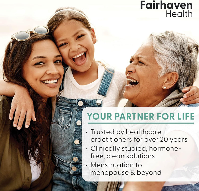 Fairhaven Health FertilAid for Women | Prenatal Vitamin Fertility Supplements for Women | Conception for Her with Vitex and Folate | Support Cycle Regularity and Ovulation* | 180 Vegan Capsules 90 Count (Pack of 2)