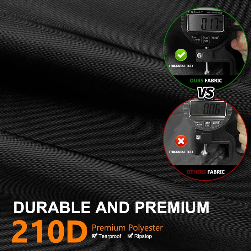 Treadmill Cover Waterproof Outdoor, Durable Anti-UV Dustproof 210D Polyester,Unfolding Running Machine Covers Workout Equipment Protective,Fits for Home Indoor Gym Treadmill,with Buckles