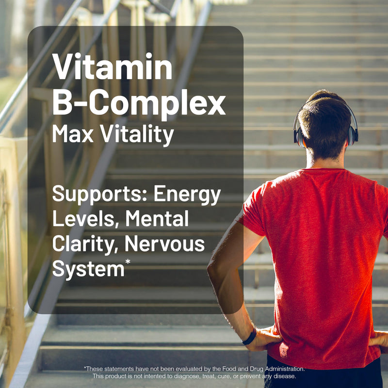 NatureWise Vitamin B Complex for Women and Men - with Folic Acid Biotin B1 B2 B3 B6 B12 - Support Cellular Energy & Mental Clarity - Gluten & Dairy Free - 60 Softgels[2-Month Supply] 60 Count (Pack of 1)