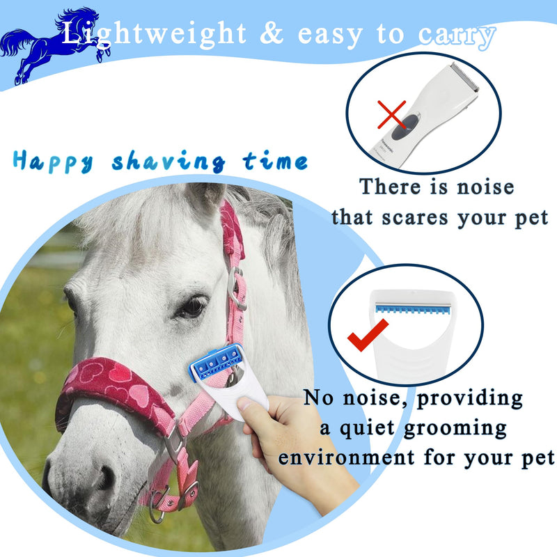 Horse Grooming Razor Horse Clippers Disposable Grooming Razor Fit for Horse and pet 6 PCS - BeesActive Australia