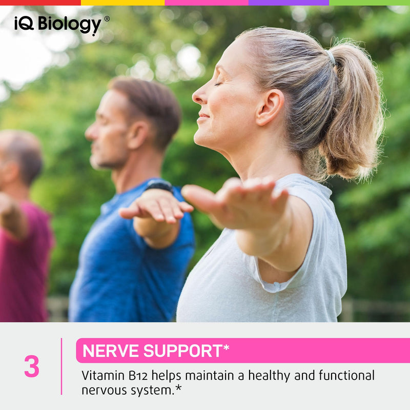 Organic Vitamin B12 Liquid Drops - Sublingual Methylcobalamin 5000 mcg, 2oz | Methylated B-12 Active Coenzyme Form - Energy & Nerve System Support - Berry Flavor - 60 servings 2 Fl Oz (Pack of 1)