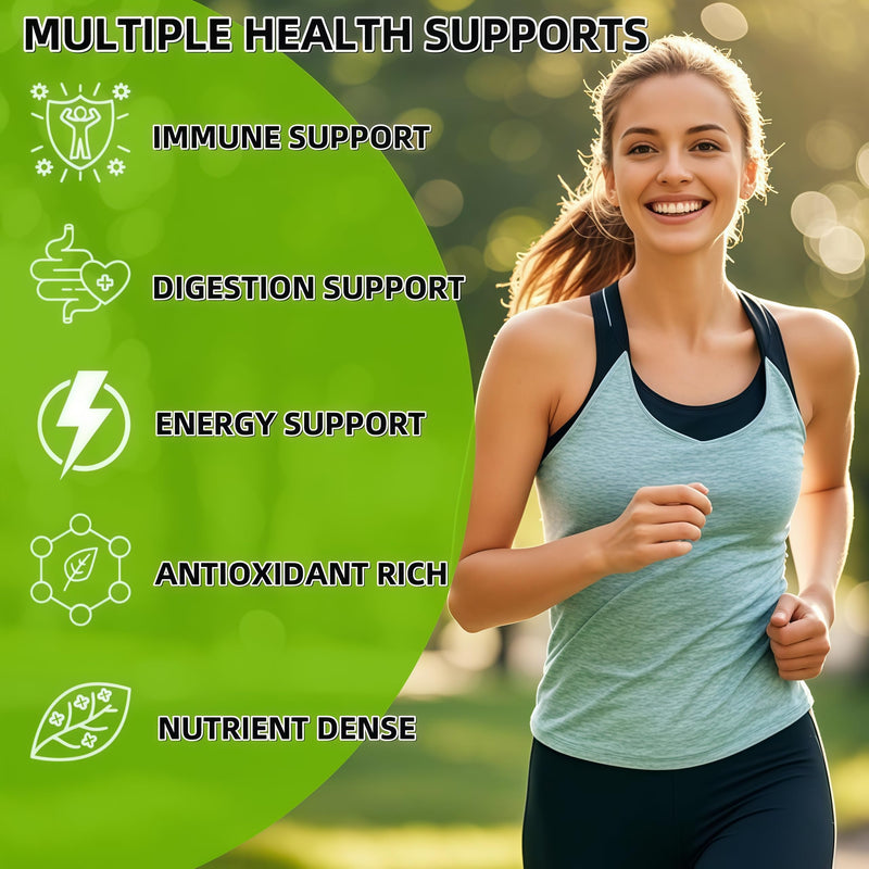 Moringa Capsules， Blended Vitamin & Mineral Supplements Non-GMO & Gluten-Free，90 Capsules 800mg Pure Moringa，Powder Supplement for Energy, Joint, Immunity & Gut Health Support