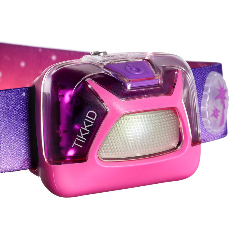 PETZL TIKKID Kids' Headlamp - Compact 20 Lumen Headlamp for Children 3 Years and Older - Pink