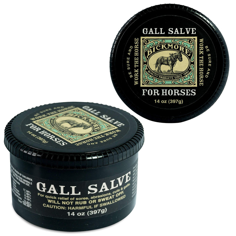 Bickmore Gall Salve Wound Cream For Horses 14oz - Quick Equine Relief of Sores, Abrasions, Cuts and Galls 14 Ounce - BeesActive Australia