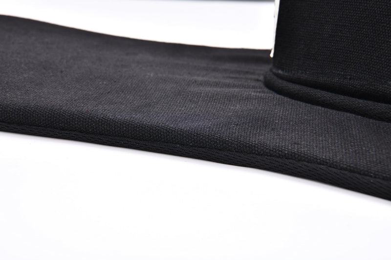 ASAki Hema Gear Throat Protector/Fencing Gorget with Rigid Protection Plate,Large Area.Suitable for Steel Sword Sparring