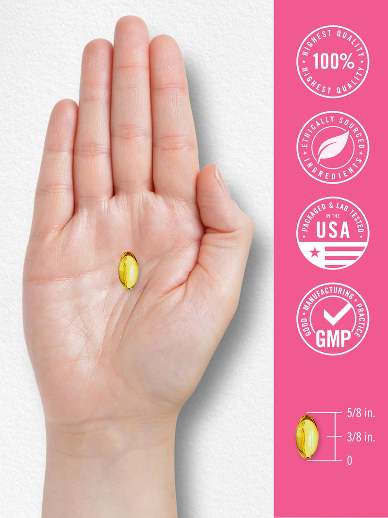 Carlyle Prenatal DHA Vitamin | 180 Softgels | Support for Women Before, During & After Pregnancy | Non-GMO and Gluten Free Supplement