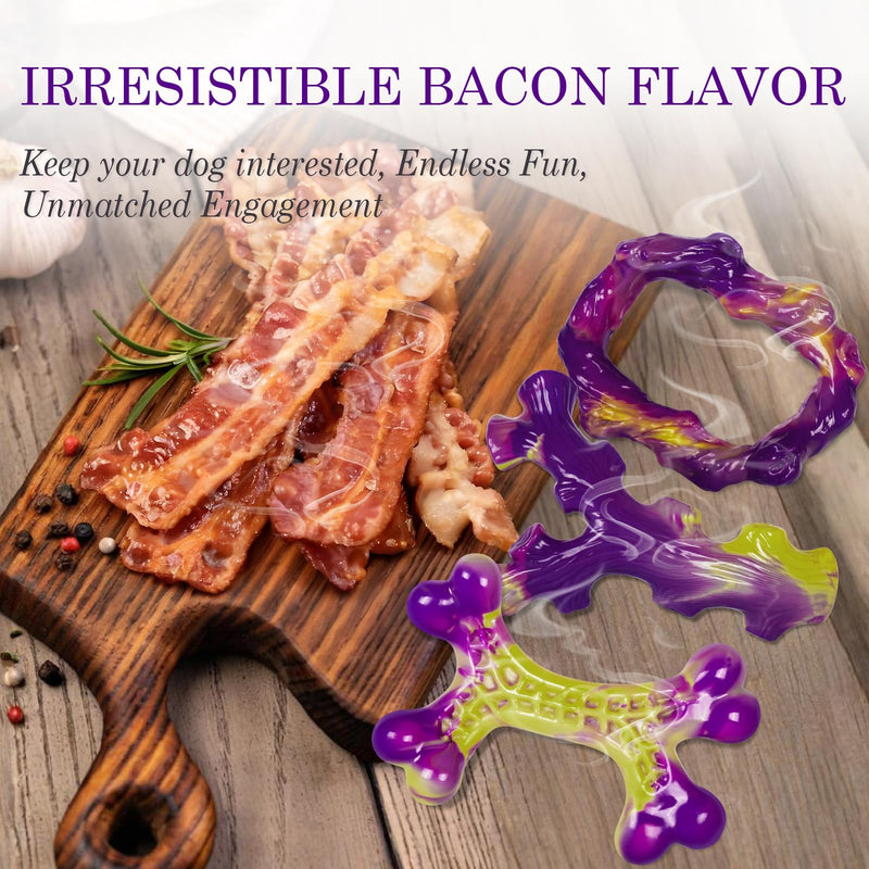 Tough Dog Toys for Aggressive Chewers 3 Pack Chew Toys for Large Dogs, Indestructible Dog Toy for Aggressive Chewers Large Breed, Dog Toys to Keep Them Busy Model 315 - BeesActive Australia
