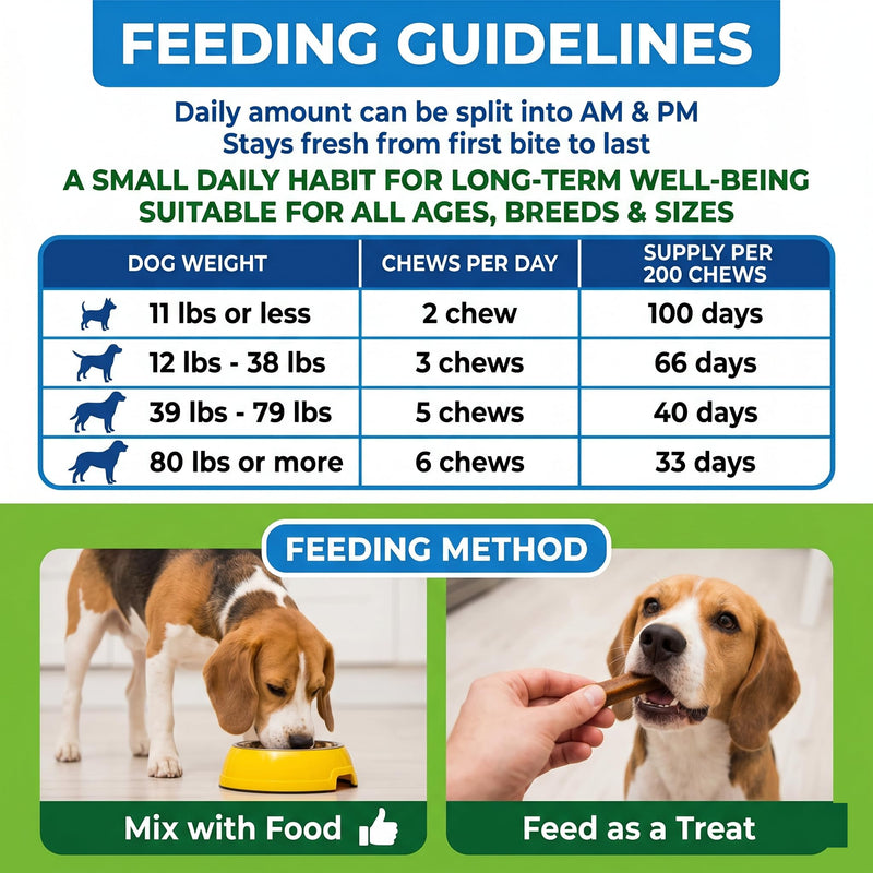 Probiotics for Dogs Digestive Health - 200 Chicken Flavored Chewable Tablets for Gut Health, Immune Support & Pumpkin, Papaya, Flaseed Power - Advanced Dog Probiotic Supplements