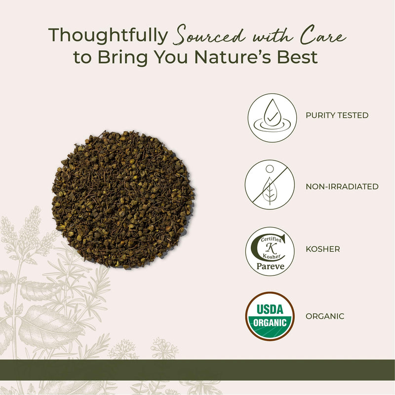 Starwest Botanicals Organic Goldenseal Root - Dried Loose Leaf Herb for Tea, Herbal Blends, & Cooking, Pure & Natural Hydrastis Canadensis, Cut & Sifted, Certified Kosher, Non-GMO - 4 oz Pouch - BeesActive Australia