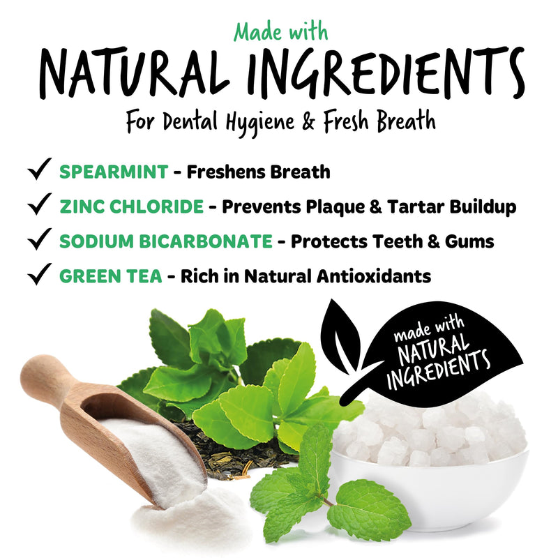 BUGALUGS Dog Breath Freshener Dental Care Dog Spray. Clean Teeth, Healthy Gums & Fresh Breath - Natural Dog plaque remover & tartar remover for teeth. No Brushing Needed (Dog 250ml Spray) 250 ml (Pack of 1)