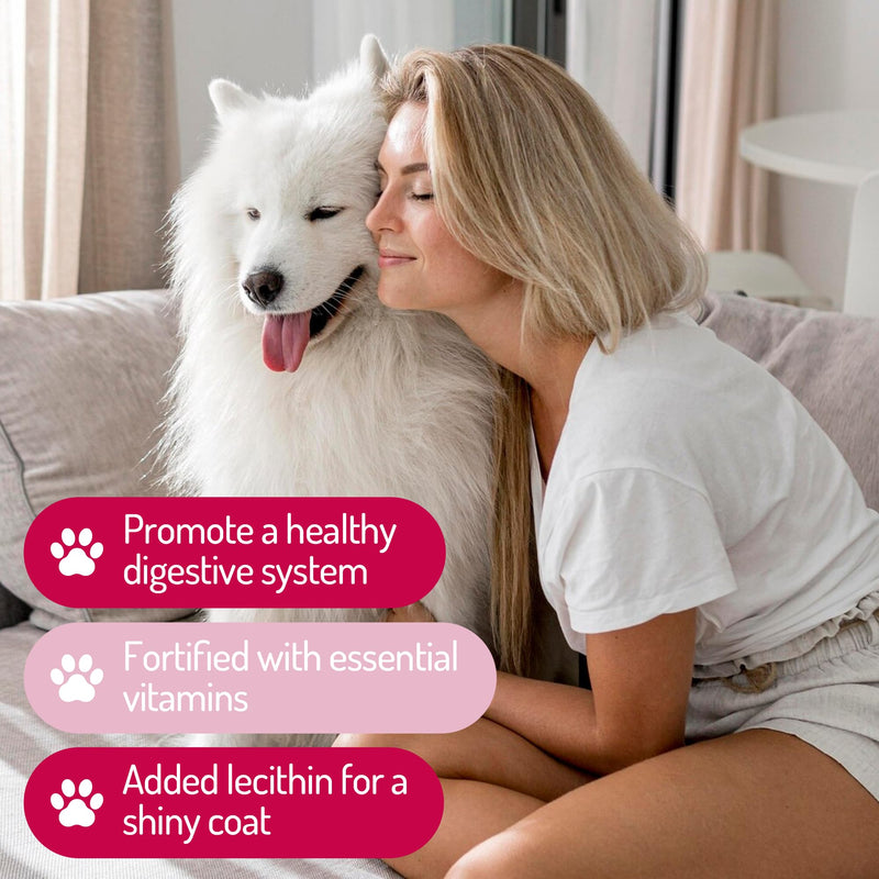 PureBlend Probiotic Soft Chews for Dogs — Dog Gut Health Supplement with Pumpkin, Prebiotics, Enzymes & Vitamins — 120 Chews, Up to 4 Month Supply