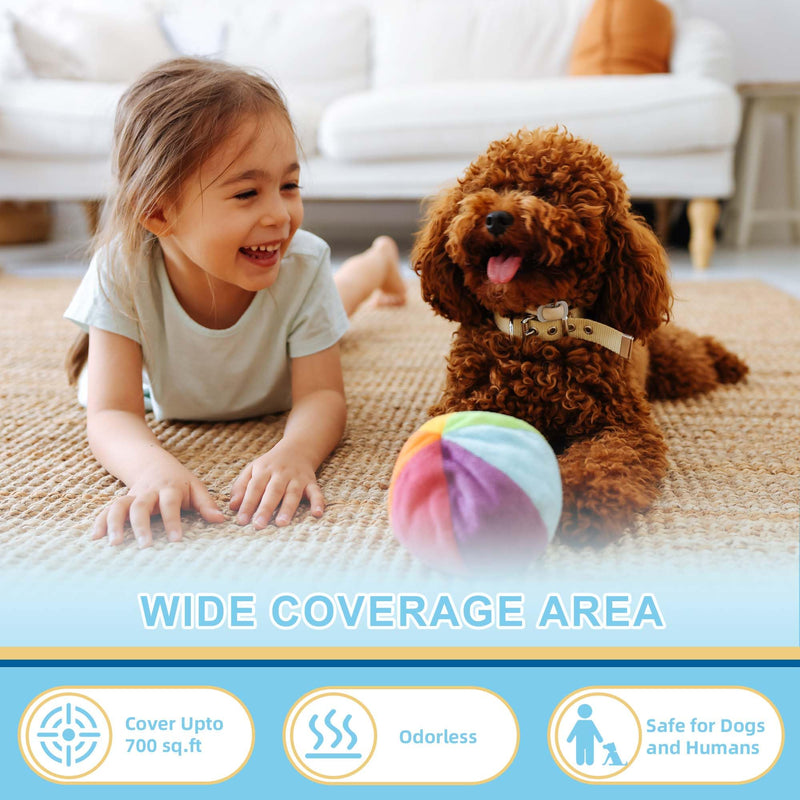Dog Calming Plug In Refill, 6 Packs Therapet Diffuser Refill for Dog Anxiety Relief, Calming Dog Pheromones Diffuser Refills to Help Reduce Anxiety And Stress,Adapt for Dogs（180 Days） Initial Fragrance