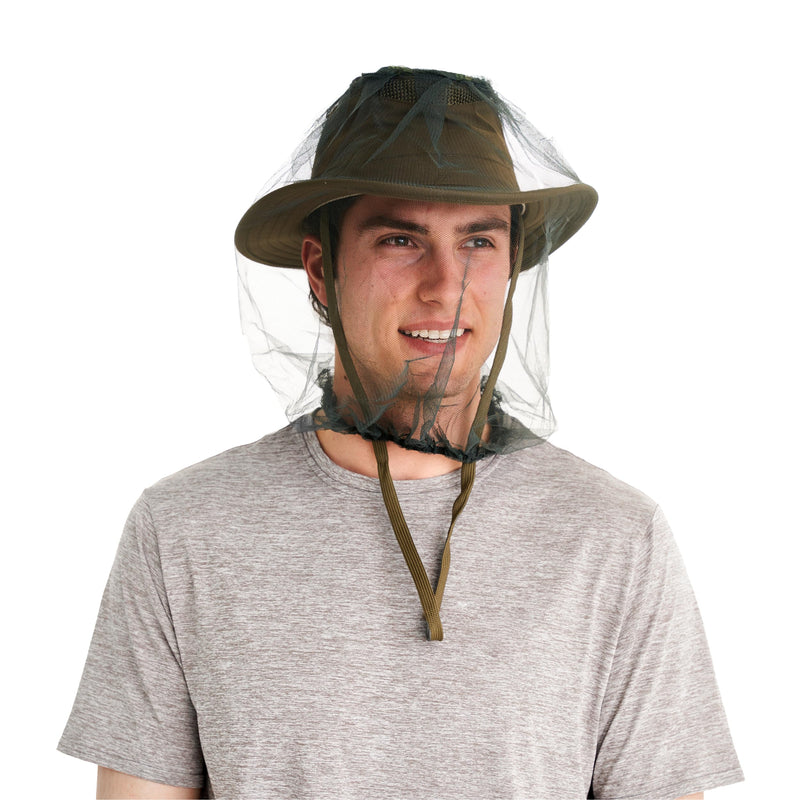 Coghlan's Mosquito Head Net: Ultra-Fine Mesh Netting Protection Against Bugs Gnats Flies Insects, for Outdoor Camping One Size