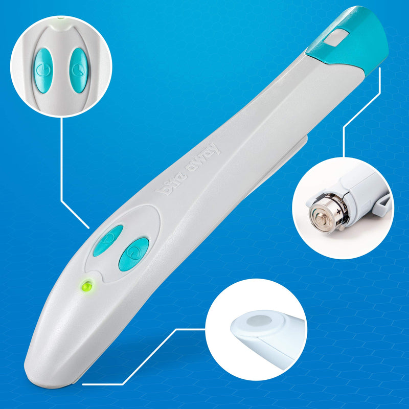 bite away - The Original Electronic Bug bite Treatment for Mosquito Bites, Made in Germany. Without Chemicals - Treatment by Heat, up to 300 Applications Possible with The First Set of Batteries 1 - BeesActive Australia