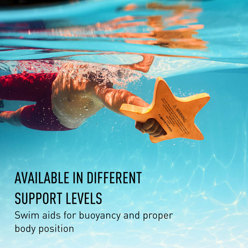 FINIS Floatie Friends Hand Float Learn-to-Swim Aids for Children - Starfish (Set of 2)