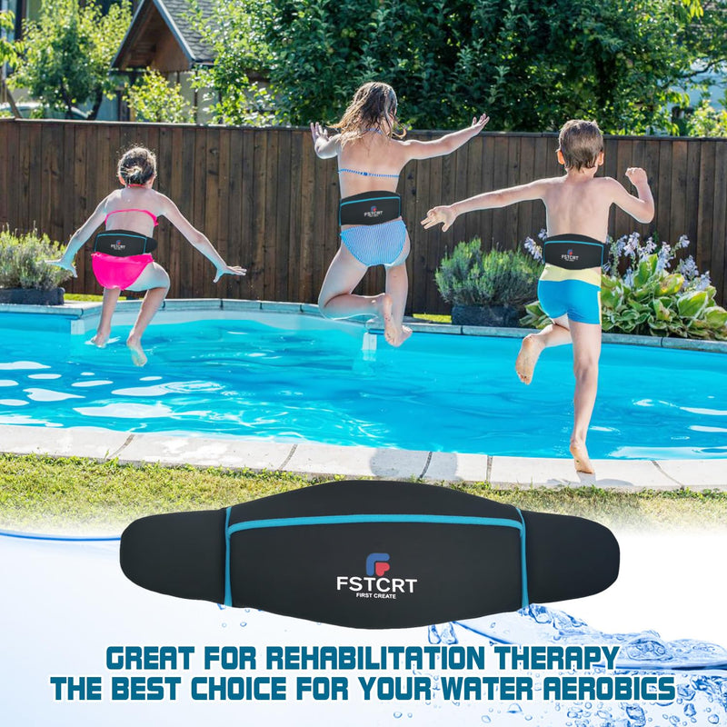 Swim Belts for Kids, Flotation Swimming Belt, Swim Belt for Water Aerobics, Adjustable Toddler Swim Float Water Aerobic Equipment Floaties for Pool