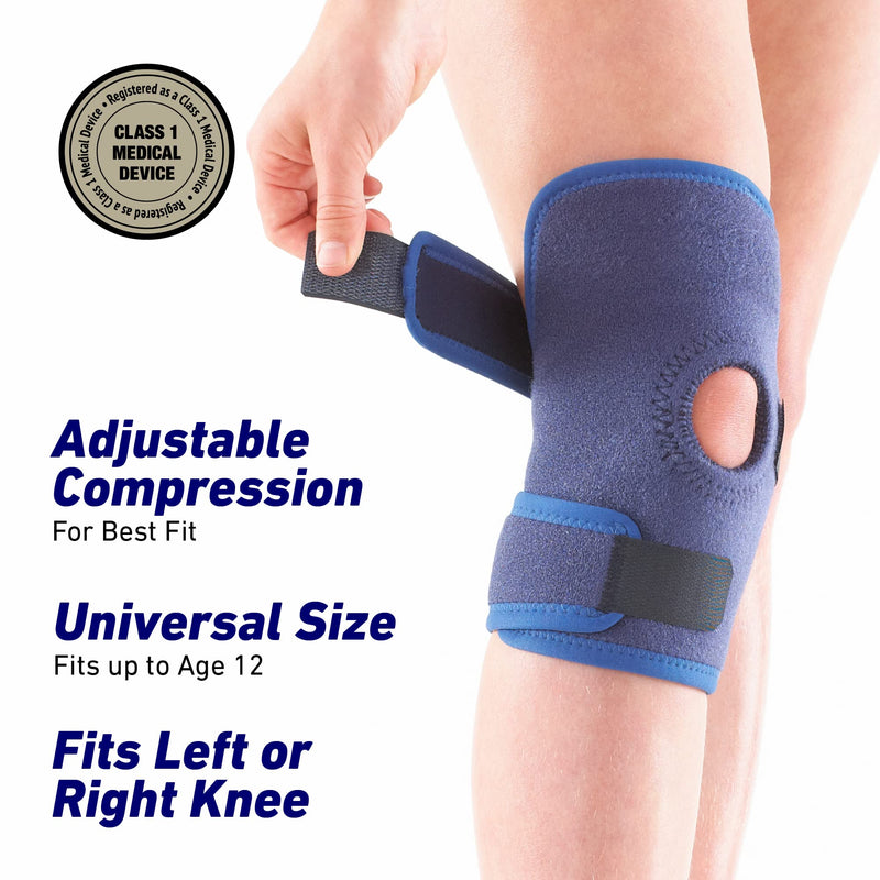 Neo G Kids Knee Support Child Open Patella – Kids Knee Brace for Joint & Meniscus Pain, Osgood Schlatter, Strains, Sprains, Instability, Juvenile Arthritis - Adjustable Compression - BeesActive Australia