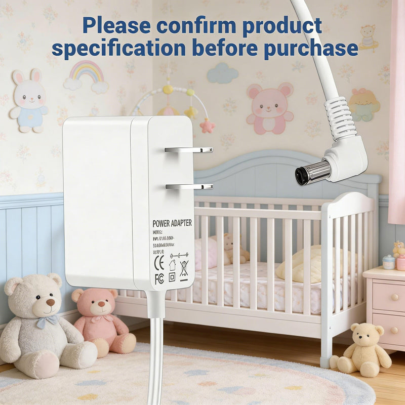 Baby Power Adapter Charegr Compatible with Smile Nasal Aspirator S-503 / S-504 12V Replacement Battery Charging Cord