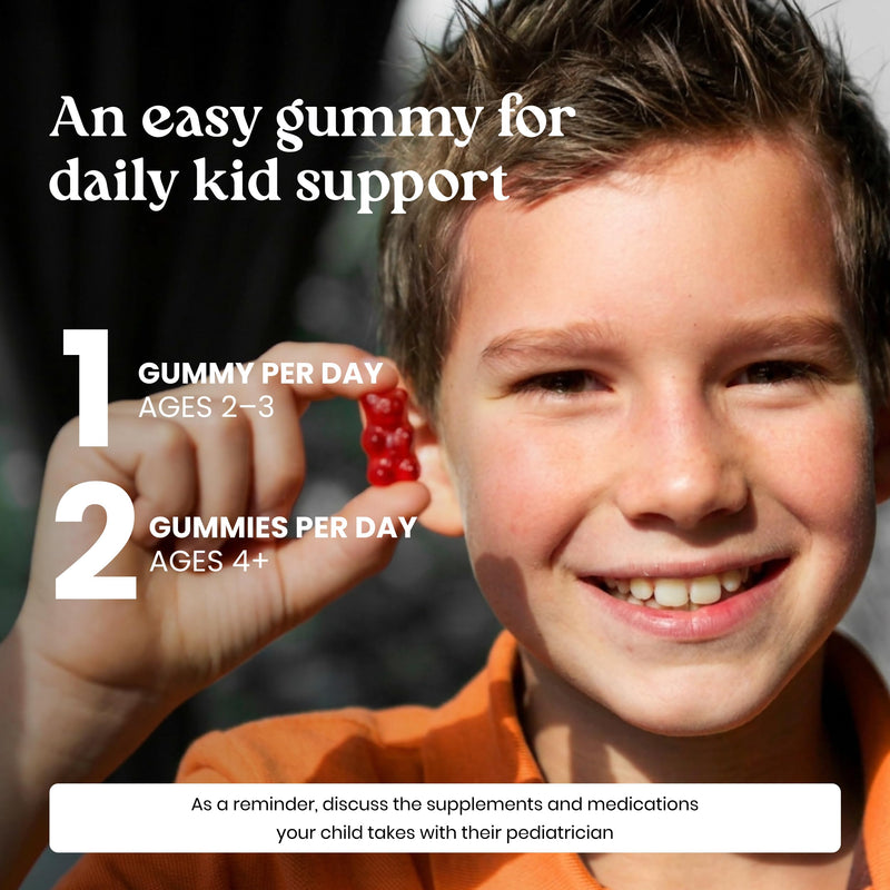 VITA GLOBE Kids Multivitamin Gummies with Vitamins A C D E B6 B12 | Kids Chewable Vitamins, Non-GMO, Vegan, Immune & Growth Support, 60 Gummies 60 Count (Pack of 1)