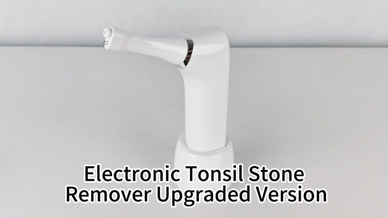Electronic Tonsil Stone Remover, Visible Tonsil Camera, Tonsil Stone Removal Kit with Camera and Led Light, APP WiFi Connection, Tonsil Stone Vacuum with 5 Level Oral Suction Device