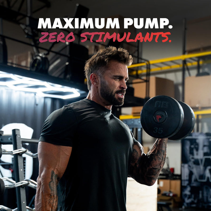 Gains in Bulk L-Arginine Amino Acid Supplement, 90 Capsules | Nitric Oxide Support with L-Citrulline, L-Ornithine, & Vitamin B3, Muscle Pump & Energy, Heart Health Support