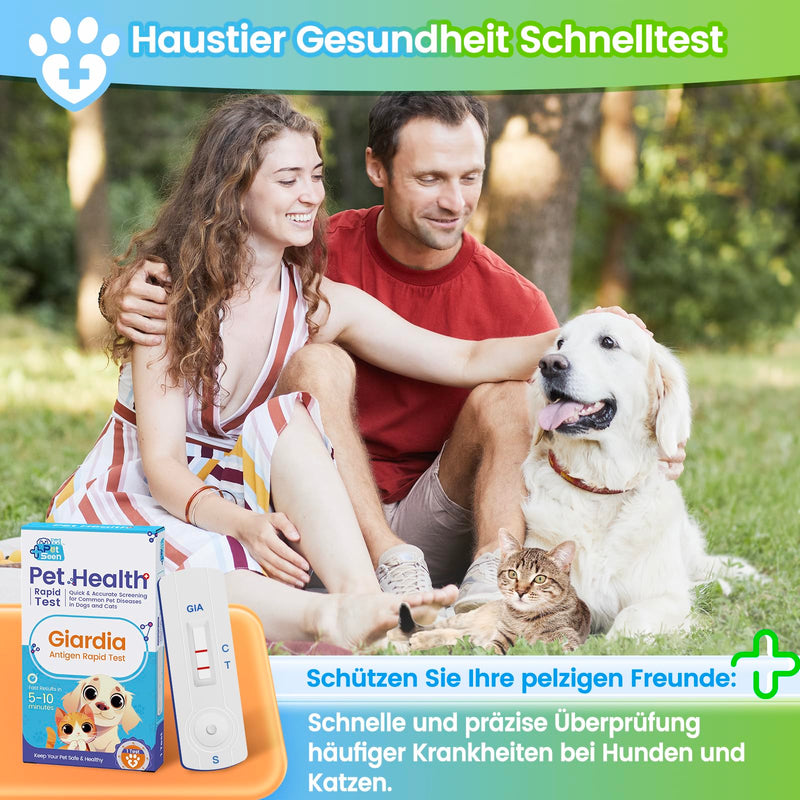 Accufast Pet Health Test Kit - (TOXO) Toxoplasmosis Test - 9 Disease Tests for Dogs and Cats | Fast, accurate detection of common pet diseases TOXO Ag - BeesActive Australia