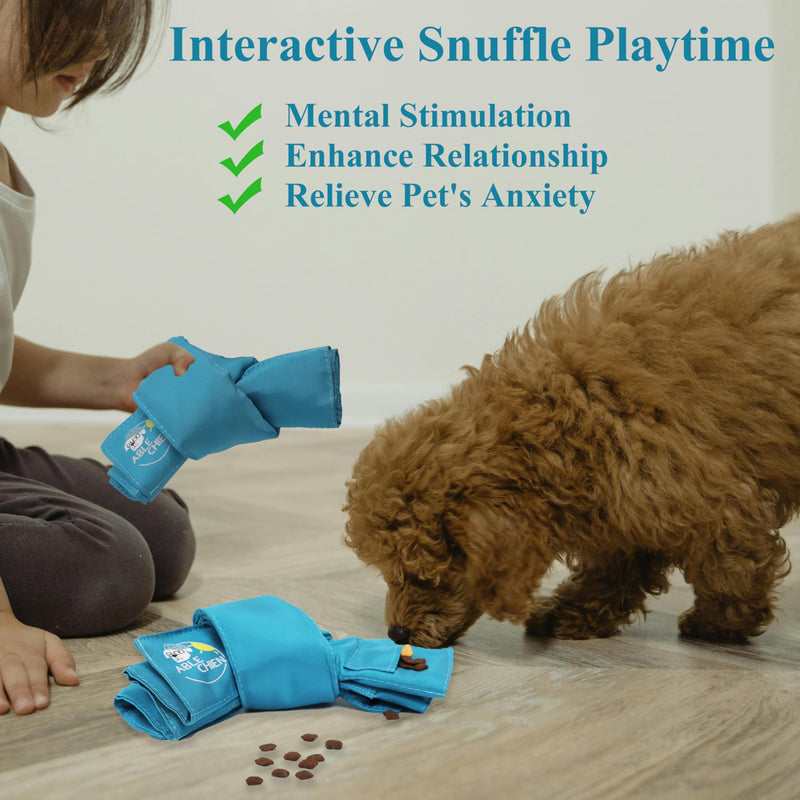 The Original Dog Toys Interactive, Snuffle Ball, Dog Puzzle Toy with 10 Treat Pockets - Encourages Natural Foraging Skills, Enrichment Toys for Dogs - BeesActive Australia