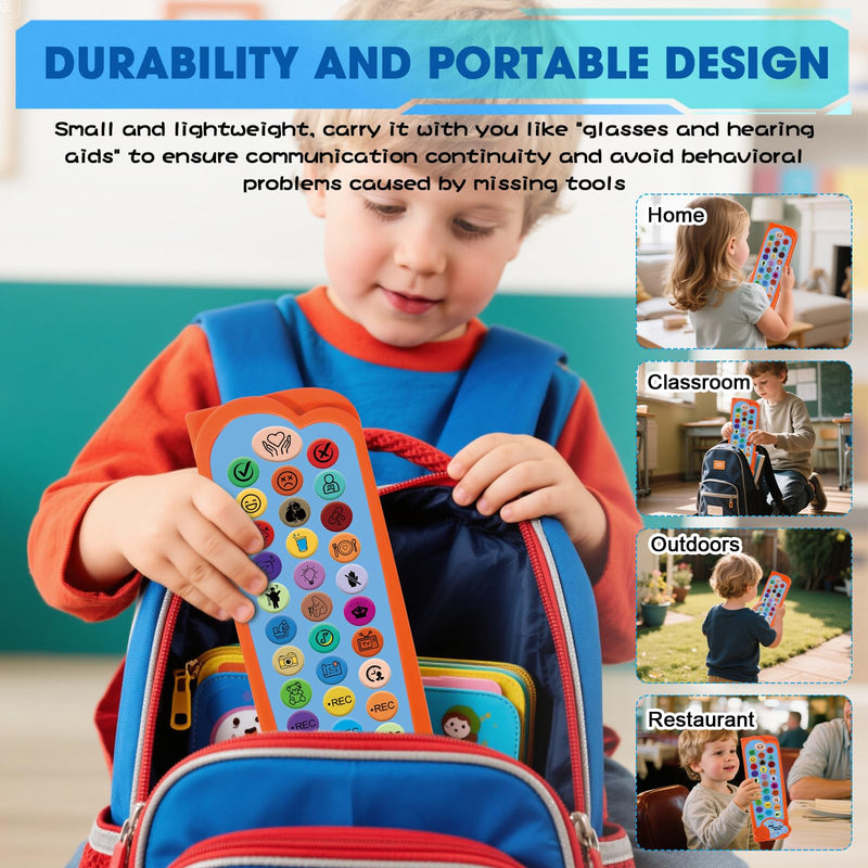 AAC Device for Autism Communication Device for Nonverbal Kids & Adults, Non Verbal Communication Tools for Speech Therapy, Autism Talking Aids with 5 Programmable Buttons & Adjustable Volume - BeesActive Australia