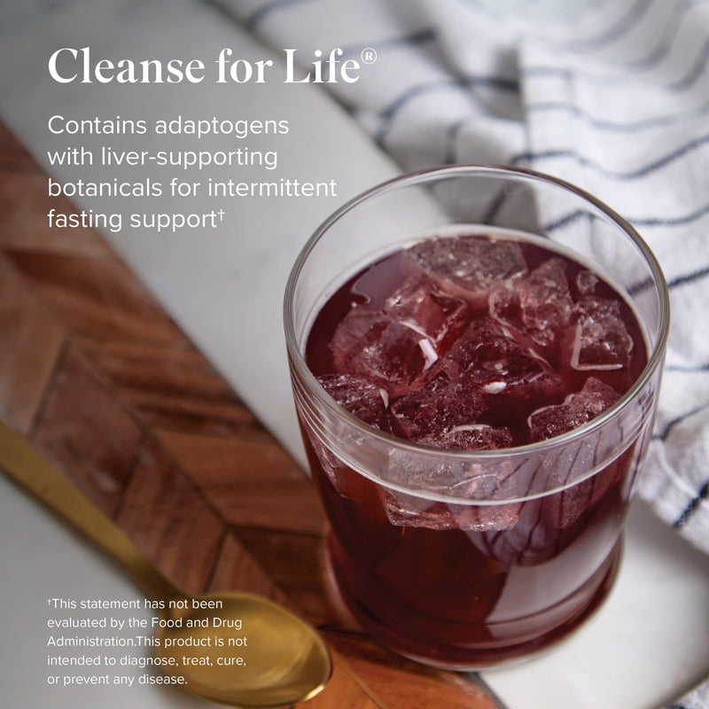 Isagenix Cleanse for Life, Powder, Natural Rich Berry, 3.4 oz, 16 Servings | No Laxatives or Diuretics, Supports Metabolism, Contains Vitamin B12 and Niacin, Powder Cleanse Drink
