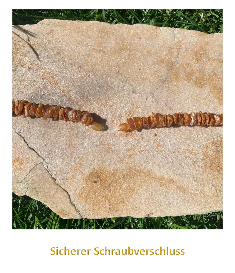 TOPAZ® amber necklace length 30 cm dog against ticks and fleas tick protection dog - BeesActive Australia