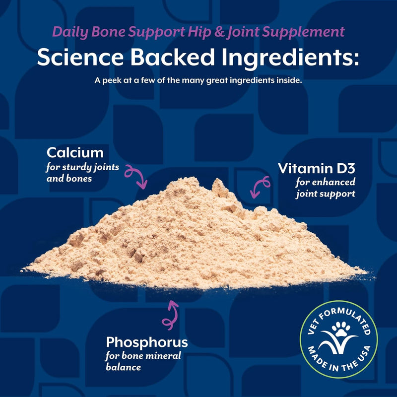 NaturVet Calcium-Phosphorus For Dogs, Supports Strong & Healthy Bones, Enhanced with Essential Minerals & Vitamin D, No Color, 16 Oz - BeesActive Australia