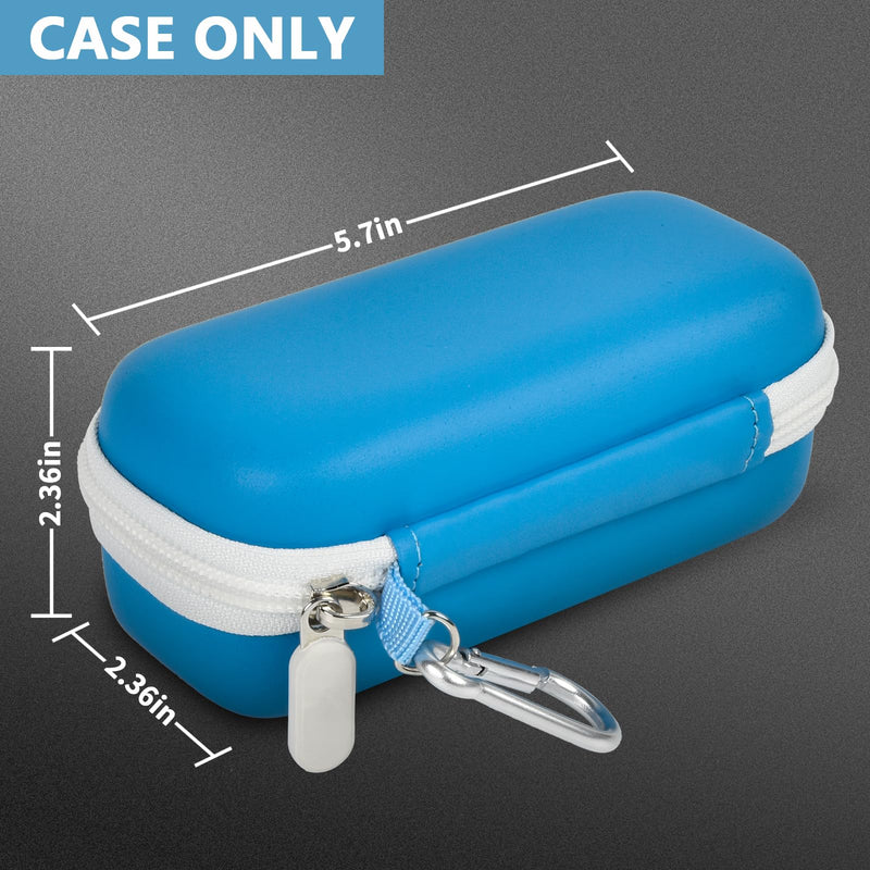 Boobowl Case Compatible with Natural Breathing Exercise Device, Hard Carrying Storage Bag with Tin Foil and Carabiner for Expiratory Muscle Trainer Accessories (Box Only) - BeesActive Australia