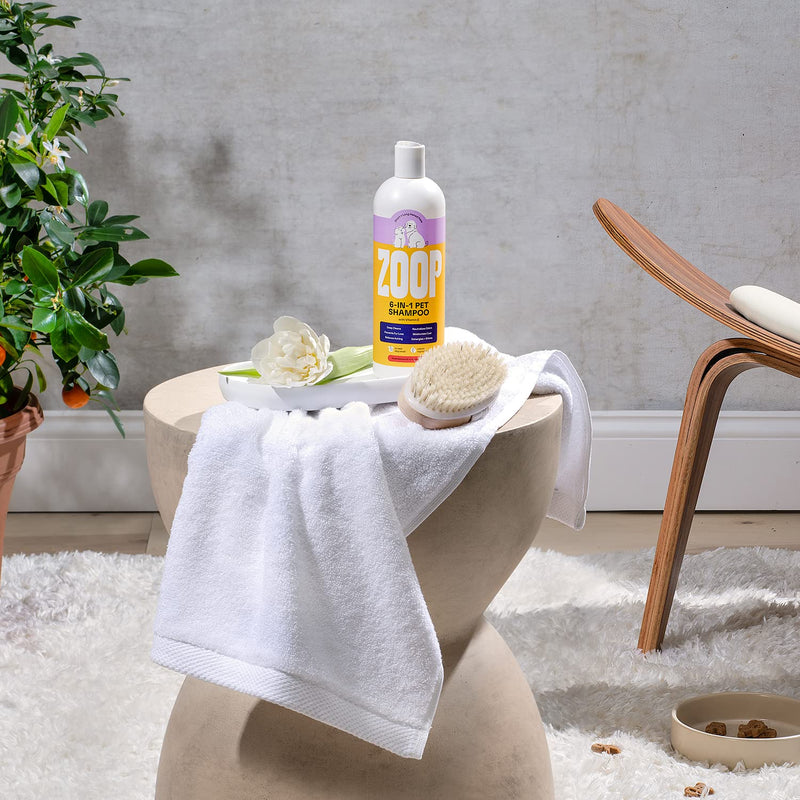Dog Shampoo and Conditioner [16 oz.] 6-in-1 All Natural Pet Wash - Deep Clean, Odor Eliminating, Itch Relief, Moisturizing, Detangling, Reduce Shedding - BeesActive Australia