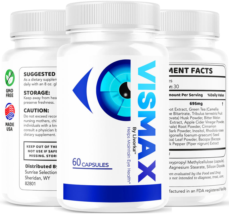 (2 Pack) VisMax Pills - Official VisiMax Advanced Capsules Supplement Support - Maximum Strength, All Natural Formula Vis Max Vitamins for Overall Health & Wellness Reviews, 120 Capsules for 2 Months