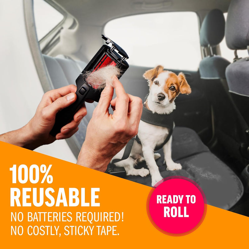 ChomChom Roller Mini for Pet Hair - Mini ChomChom Lint Roller Pet Hair Removal Tool for Clothes, Couches and Cars - Dog Hair Remover and Lint Remover for Clothes - Reusable Lint Roller for Cat Hair - BeesActive Australia