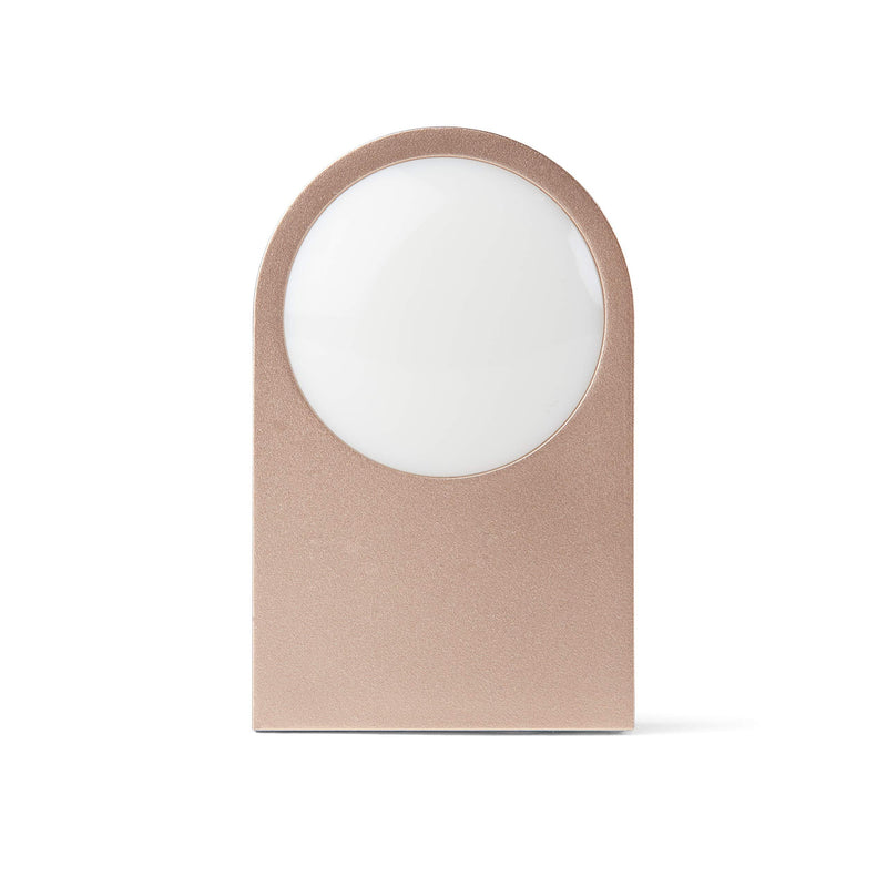 Lexon Lucie - LED Clip On Light, Rechargeable, Water-Resistant IPX4, Dual-Color Mode with 4 Light Settings, Ideal for Running, Walking and Cycling - Gold