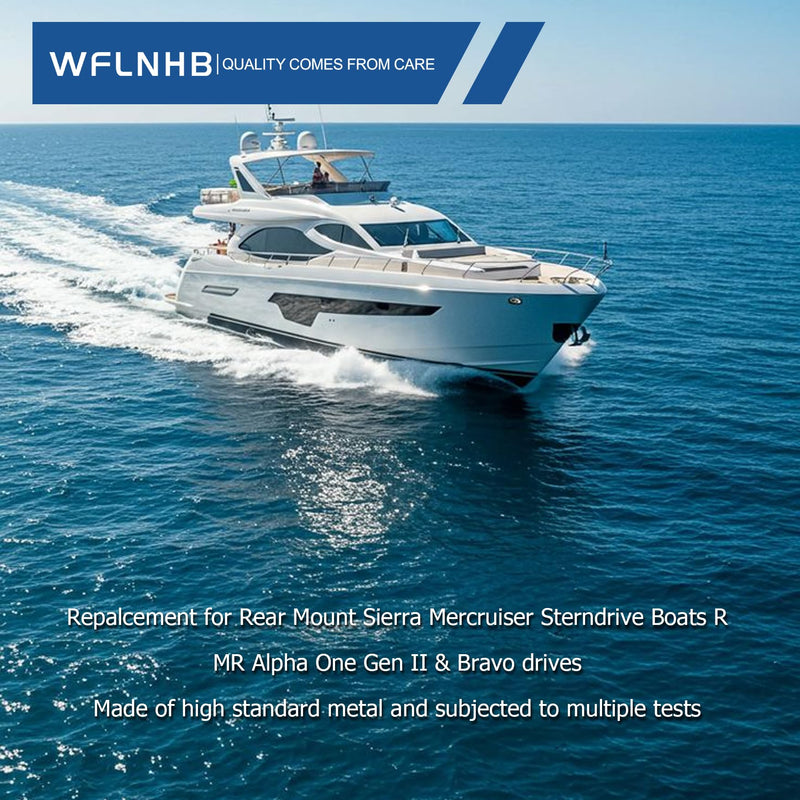 WFLNHB Engine Mount Bolt Kit Repalcement for Rear Mount Sierra Mercruiser Sterndrive Boats R MR Alpha One Gen II & Bravo drives 97934A1