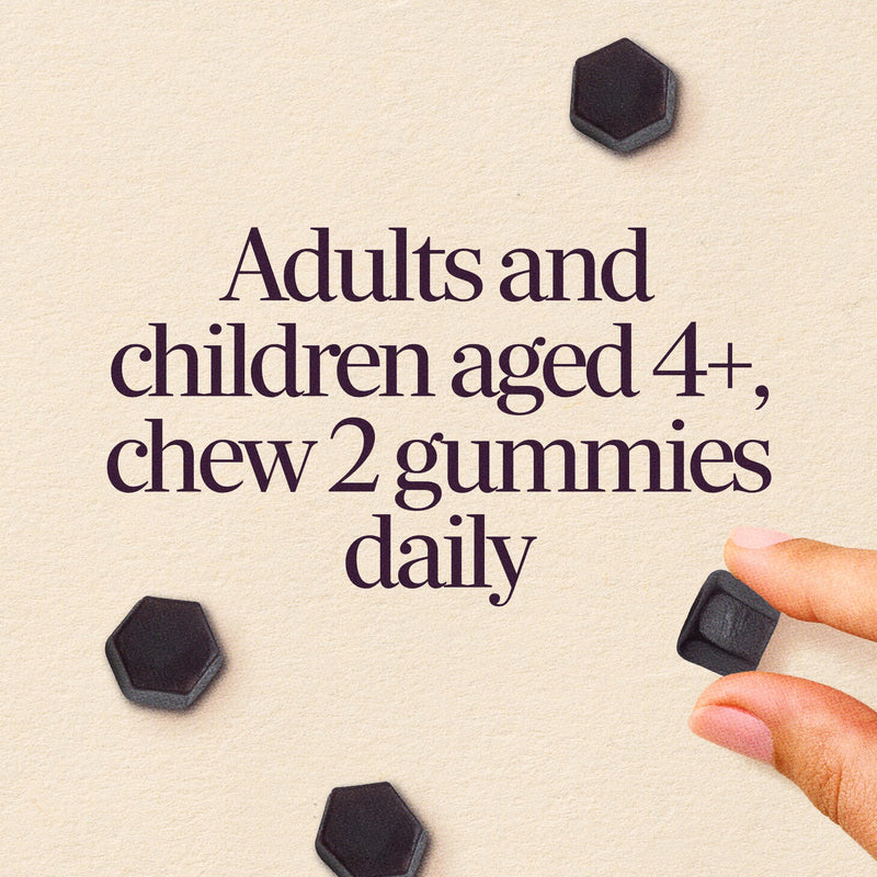 Nature's Way Sambucus Elderberry + Wildflower Honey Immune Gummy, 50 ct | Daily Immune Support Gummies with Vitamins C & D3, Zinc for Adults and Kids Ages 4+*, 50 Vegetarian Gummies