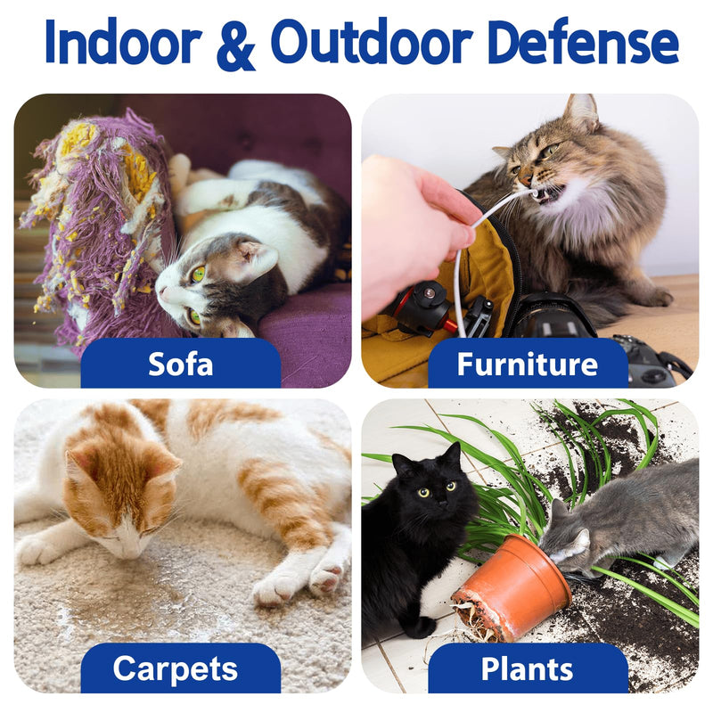 Cat Deterrent Spray. Cat Repellent Indoor for Cat and Kitten. Effective Cat Repellent Spray Training Aid for Furniture, Curtain, Sofa, Floor, Plant and More. Safe for Indoor & Outdoor Use. 120ML blue - BeesActive Australia