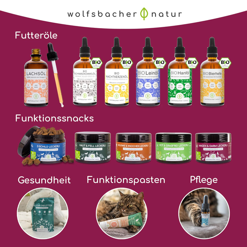 Wolfsbacher Malt Paste Cats - Anti Hairball Cat, Natural and tasty cat snack made from malt for hairball formation - BeesActive Australia